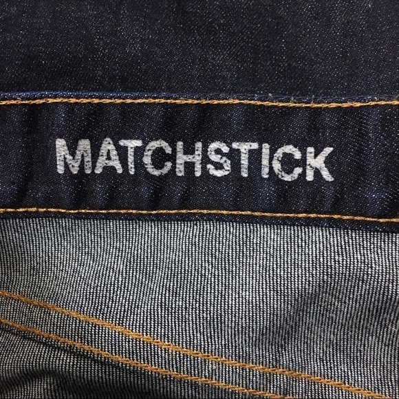 J CREW Jeans Matchstick Straight Leg Ultra Dark Wash Stretch Denim 29S Short - Picture 6 of 14